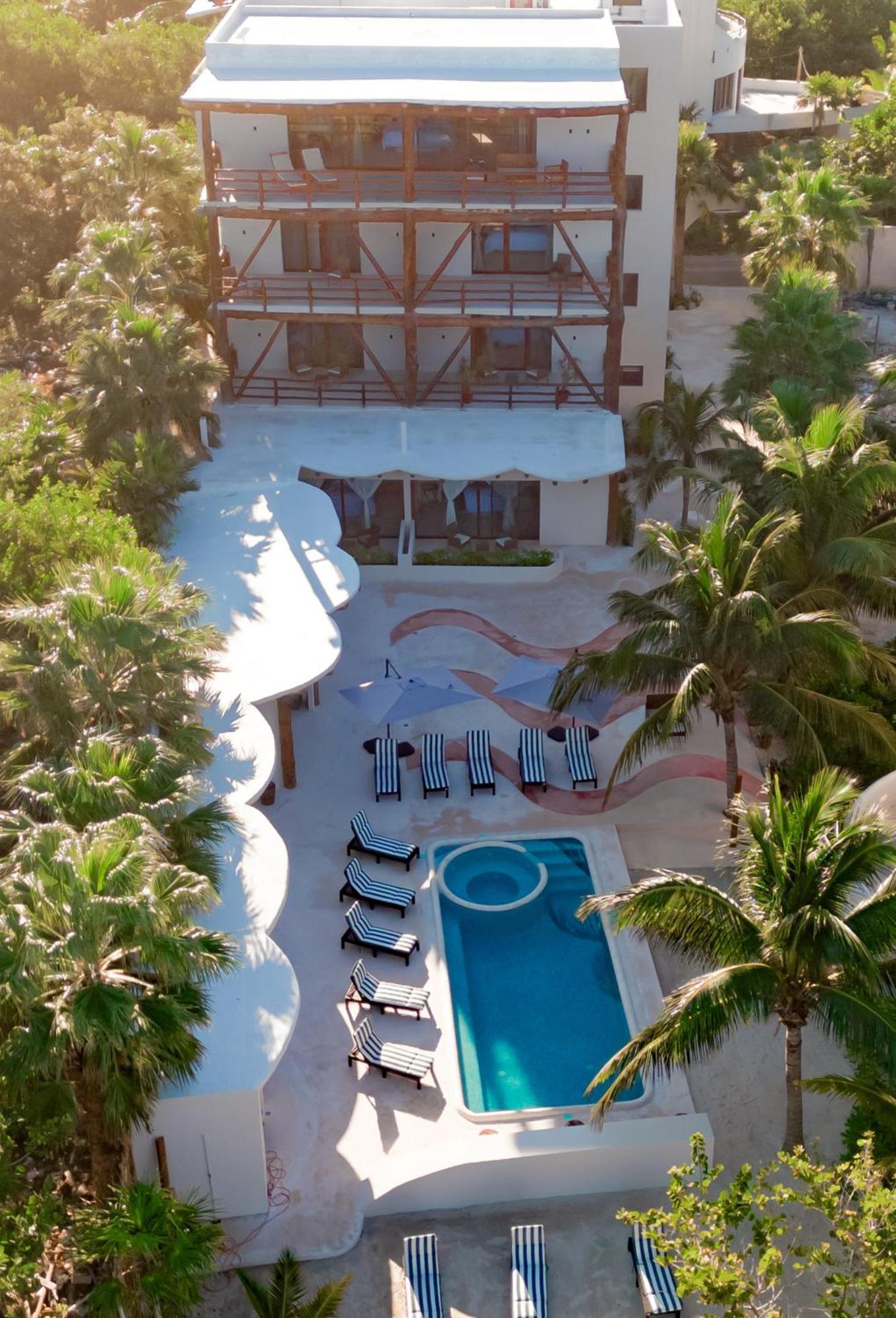 Beach Front Hotel Boutique Dk House Isla Holbox Kültér fotó